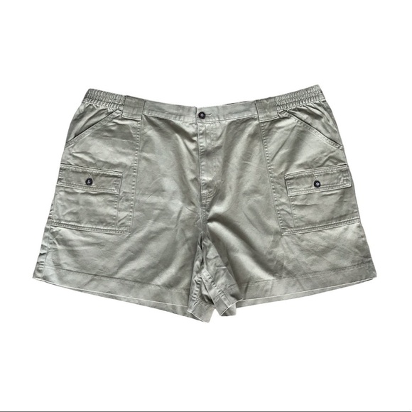 Men's Covington Tan Khaki Cargo Shorts - Picture 1 of 10